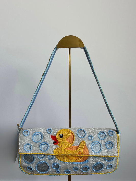 Duck Hand Beaded Bag